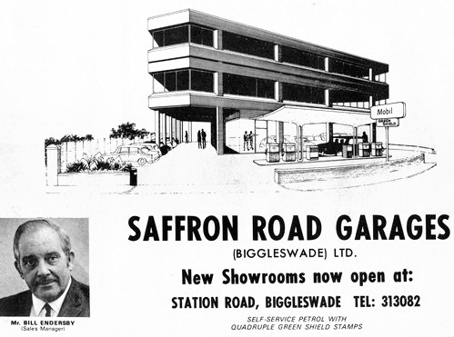 Saffron Road Garages 1972
